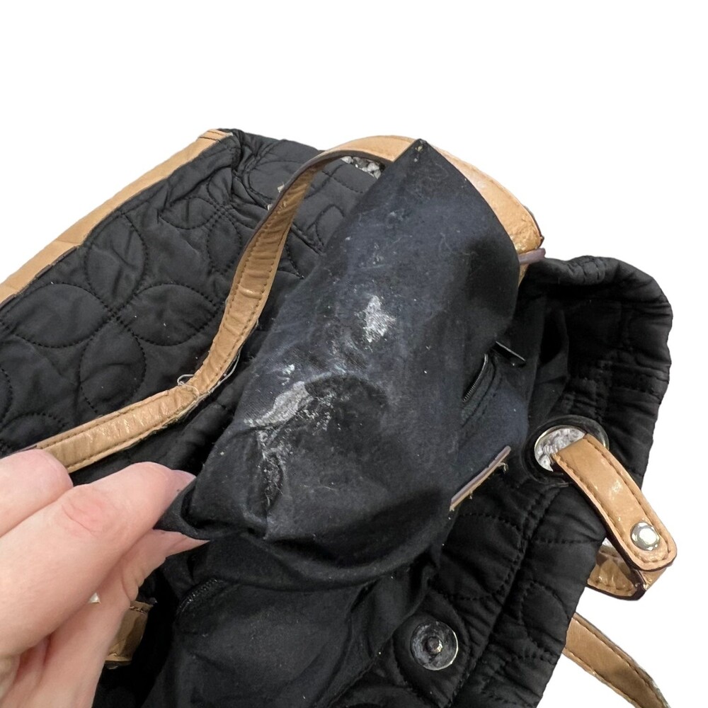 Relic Brand Black Quilted Shoulder Bag - Picture 4 of 7